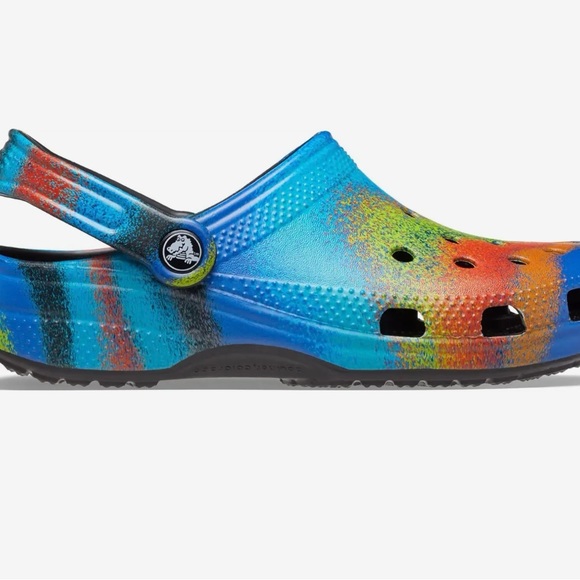 Crocs Classic Tie-Dye Graphic Clog - Picture 4 of 7
